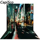 Capisco фотография Фон великолепный город ночь современный стиль фон для фотостудии Фотография
