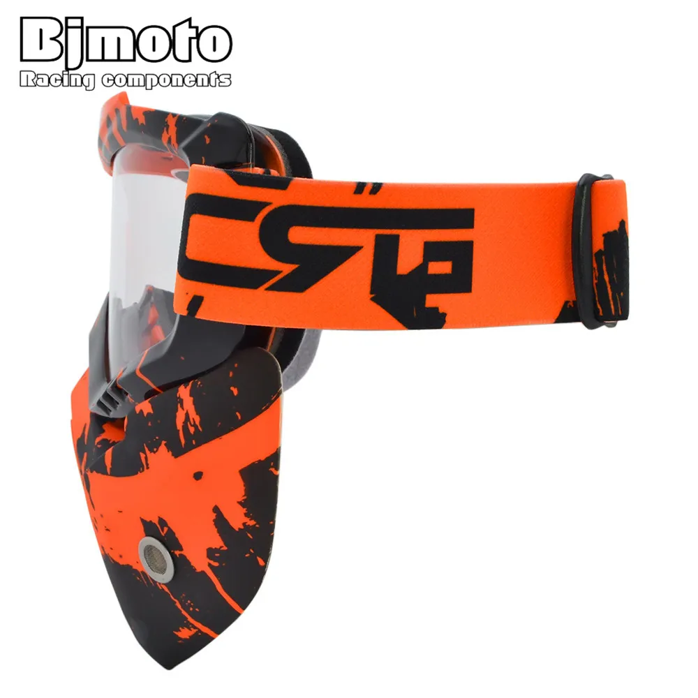 Винтажная маска на лицо съемные очки для мотокросса шлем самоката Гидроцикла