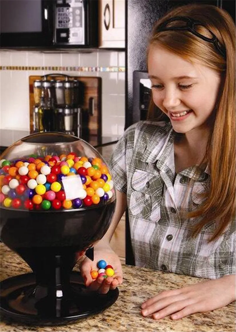 Automatic infrared induction Candy Machine Gumball Dispenser Kids' Gift Sweet Mini Bubble Gum Sugar Pots | Дом и сад