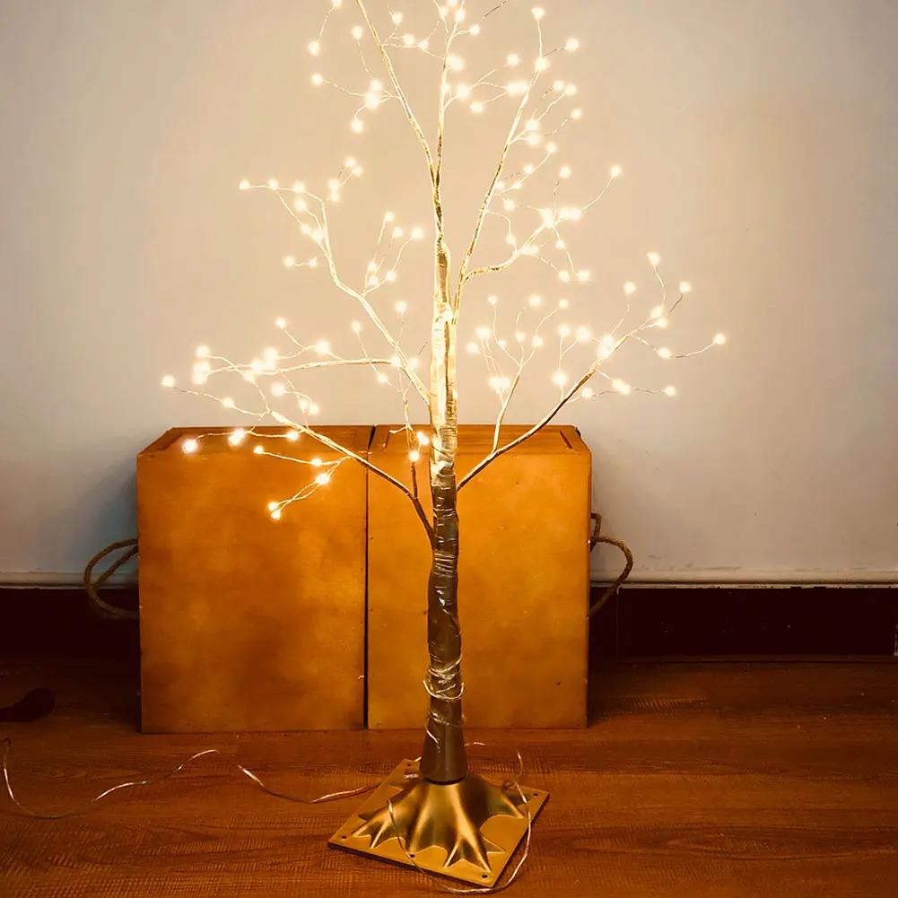 Новинка 1 шт. светодиодные елочные огни Рождественская вечеринка DIY лампа для