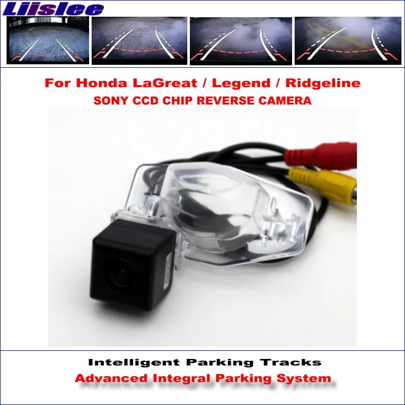 

Liislee Intelligentized Reversing Camera For Honda LaGreat / Legend / Ridgeline Rear View Back Up / Dynamic Guidance Tracks