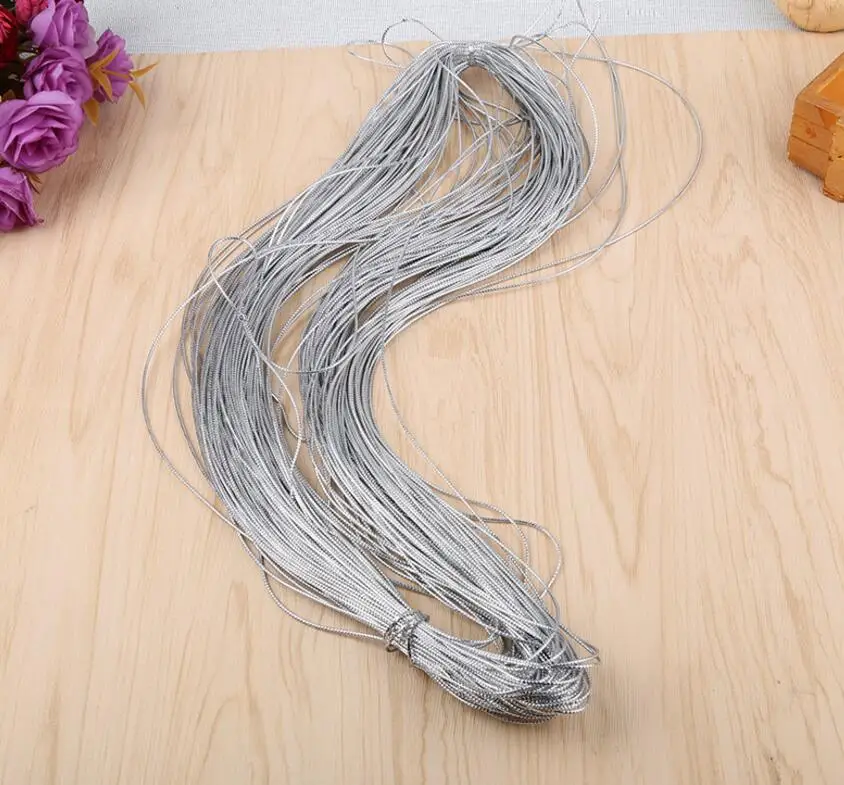 100 Двор/рулон золотой нитью витой шнур плетеный Бисер завязывая строка Шамбалы