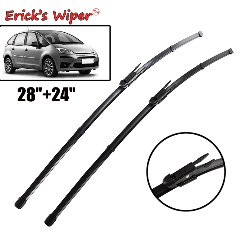 Передние щетки стеклоочистителя Erick's LHD для Citroen C4 2004 2010 лобовое стекло 28 &quot+