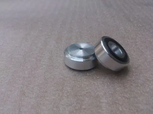 Sep_store новые 4х (серебристые) Алюминиевые ножки для усилителя/динамика (с резиновым