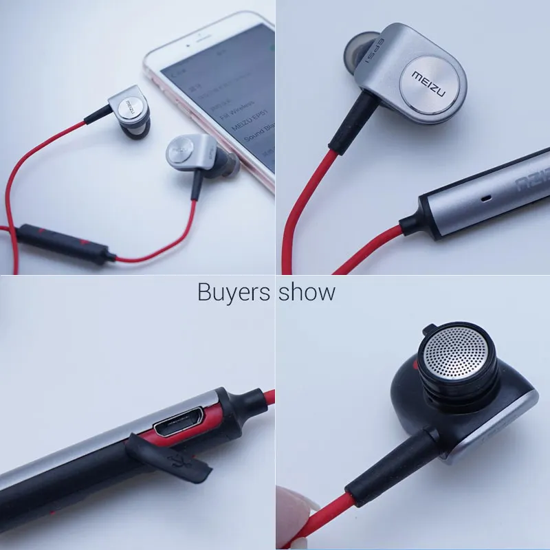 Meizu EP51 спортивные наушники для бега беспроводная bluetooth-гарнитура