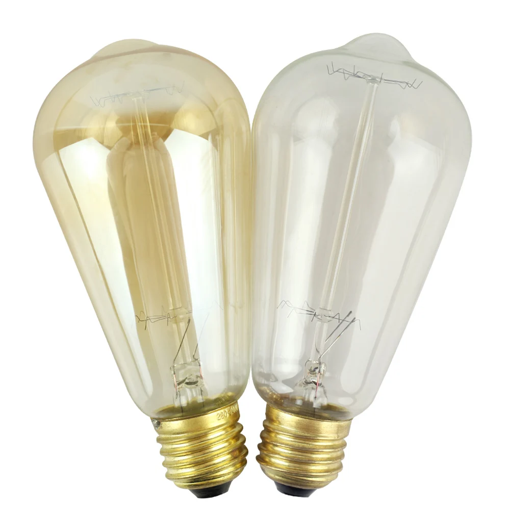 Подвесной светильник в стиле ретро st64 vintage Edison bulb E27 можно использовать