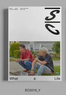 Подписанный EXO SC SeHun Chanyeol autographed What a Life mini 1-й альбом k-pop 79