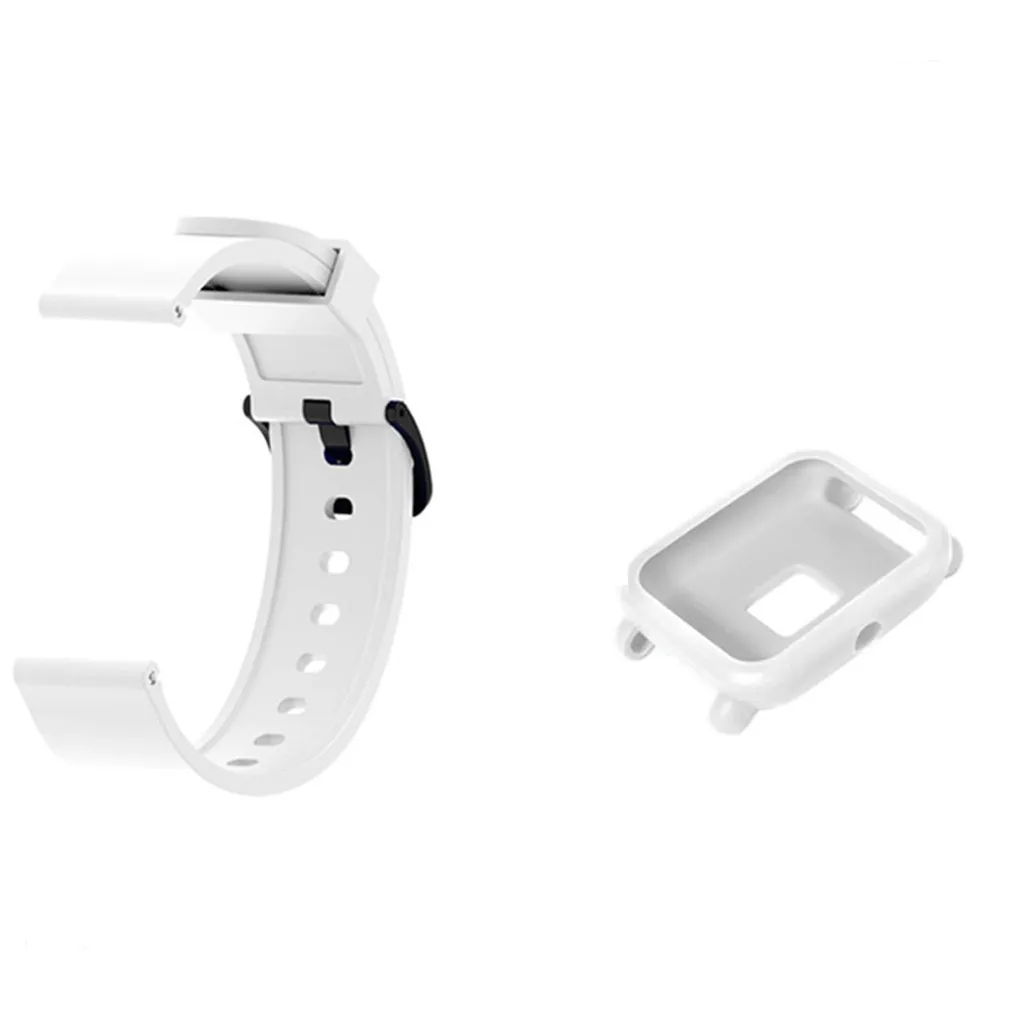 2 в 1 силиконовый ремешок для часов Huami Amazfit Bip|Ремешки часов| |