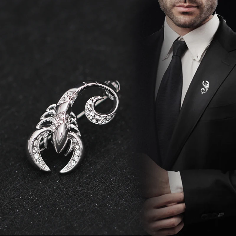 3 шт./партия брошь в виде скорпиона|brooch designer|brooch fashiondesigner brooch |