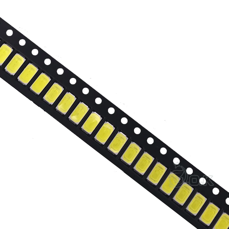 1000pcs Ultra Bright LED SMD chip 5730 5630 0.5W 50-55lm 6000-6500K White Surface Mount Light-Emitting Diode SMT Bead Lamp | Освещение