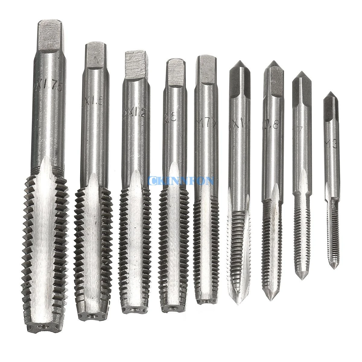 DHL 10Set* 20Pcs/Set Metric Hand Tap and Die Set M3-M12 Screw Thread Plugs Straight Taper Reamer Tools | Инструменты