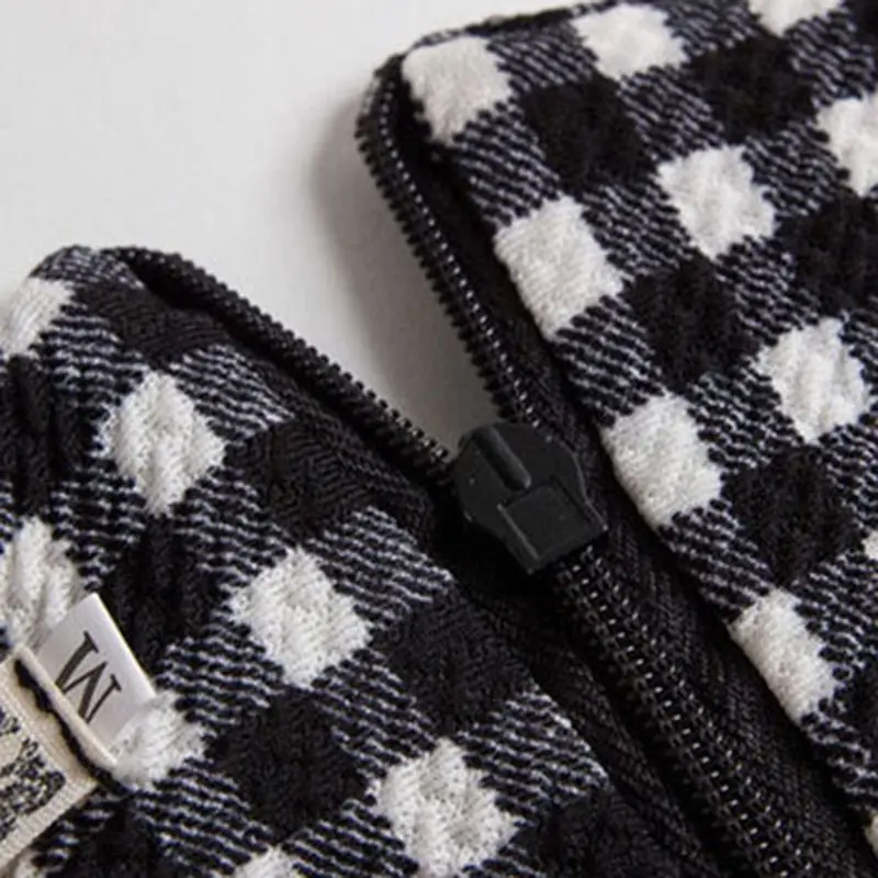 Классическое винтажное черное клетчатое платье Bdycon для женщин сексуальное