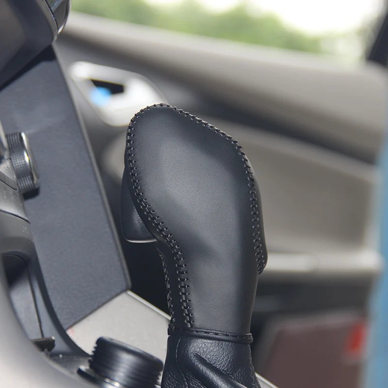 Кожаная ручка переключения передач LS AUTO Genine чехол для Ford Focus AT 20115 автомобильные