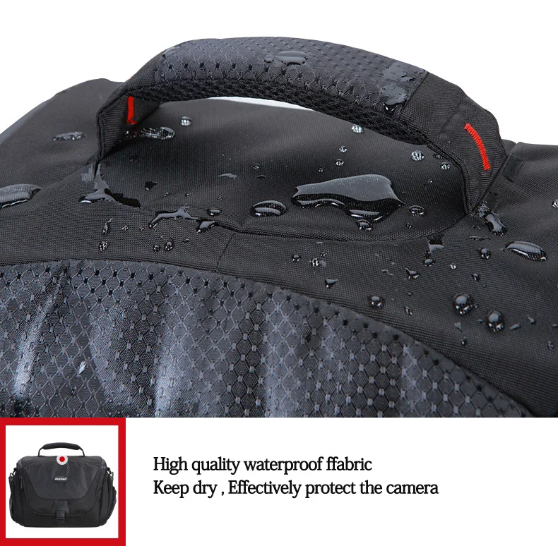 Jealiot камера сумка фото Чехол ударопрочный водонепроницаемый DSLR SLR сумка для Canon Nikon Sony, Panasonic объектив дождевик