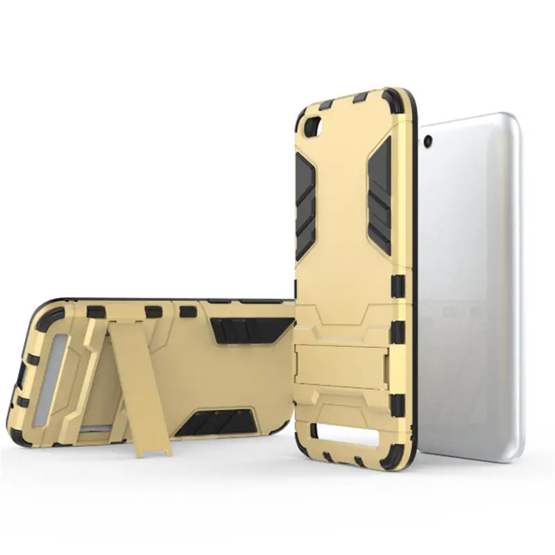 Whyes For Xiaomi Redmi 5 5A Note Plus Case Armor Cover Stand PC TPU Hybrid Soft Silicone |