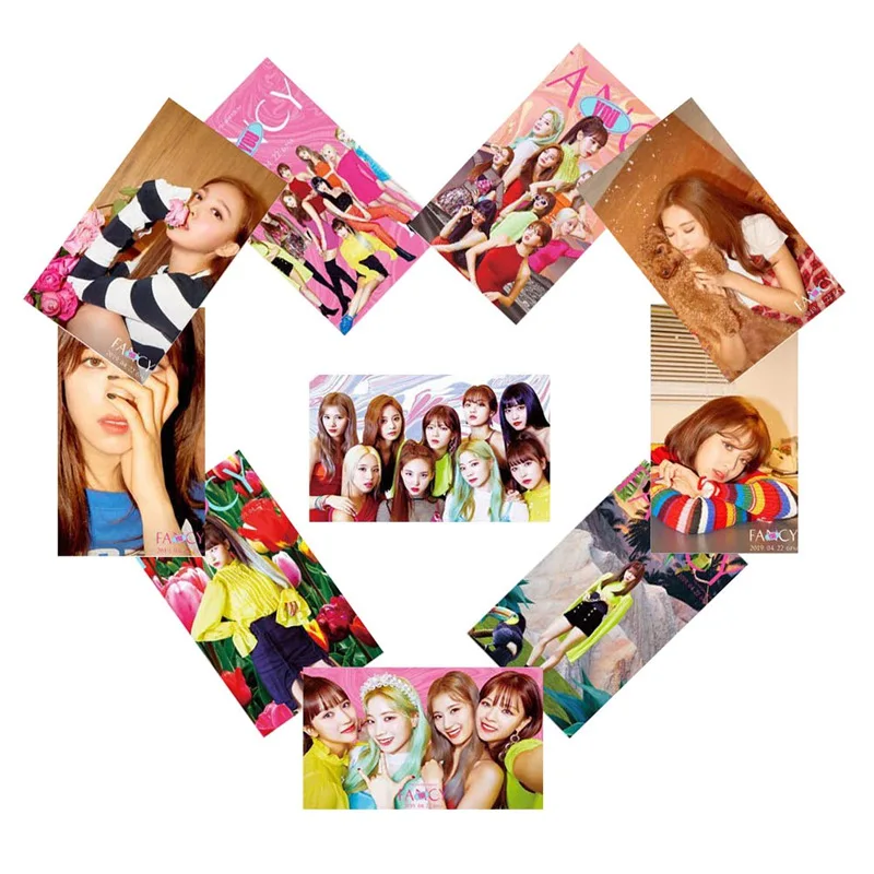 30 шт./компл. Kpop дважды нравишься Бумага ЛОМО карта с фотографией коллективных Фотокарта Бумага ЛОМО карта с фотографией для любителей подарки