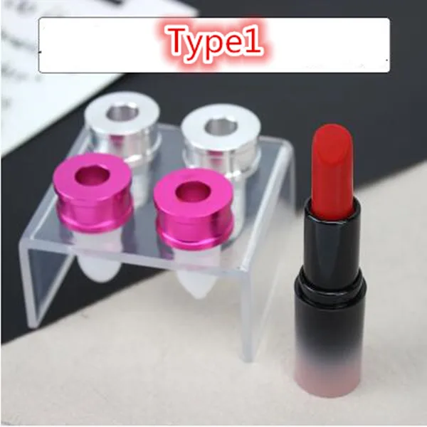 Type1 9pcs/ Set 12.1 Mm Silica Gel Mould Sincone Lipstick Making Tools Empty Bottle DIY Homemade Mold - Цвет: Type1