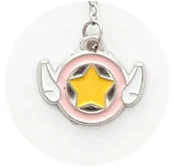 Kawaii растение кошка планета Единорог волшебная палочка Сакура Подвеска из металлической цепочки маркер Закладка страницы школы офиса - Цвет: F