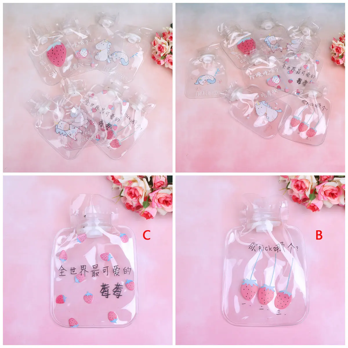 Портативный ручной подогреватель воды Инъекций Сумка для хранения мультфильм