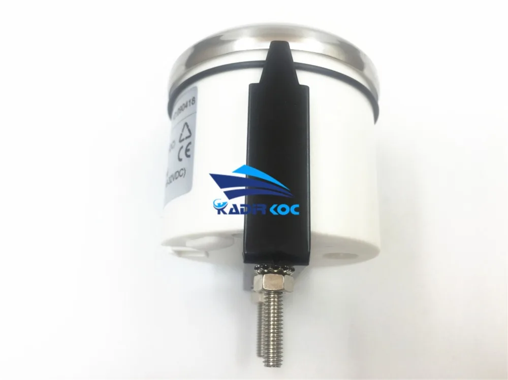 Упаковка из 1 морских масляных манометров 0-5bar 52 мм масляные манометры 0-75Psi водонепроницаемый ЖК-дисплей для авто корабля RV