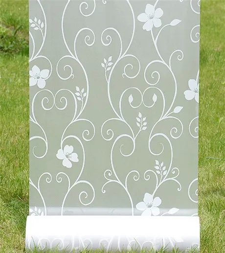 wide45cm long100cm 45X100 см матовая витражная плёнка на стекла, окна, фольги, самоклеющиеся наклейки на окна из ПВХ, водонепроницаемая спальня ванная комната - Цвет: wide45cm long100cm