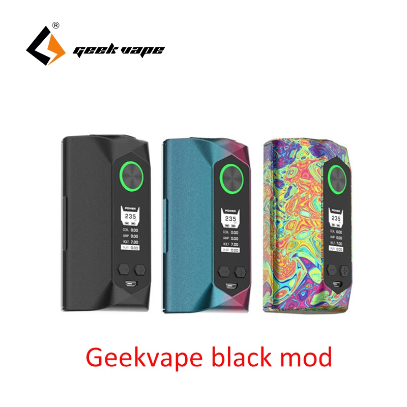 Оригинальный Geekvape лезвие mod 235 Вт с авиационного Материал лезвия коробка для