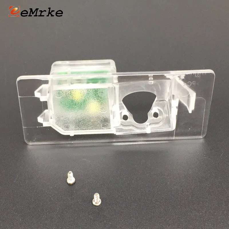 

Автомобильный кронштейн EEMRKE для камеры заднего вида, крепление для номерного знака, освещение, Корпус для Volkswagen T6 Transporter Caravelle Multivan '15-'18