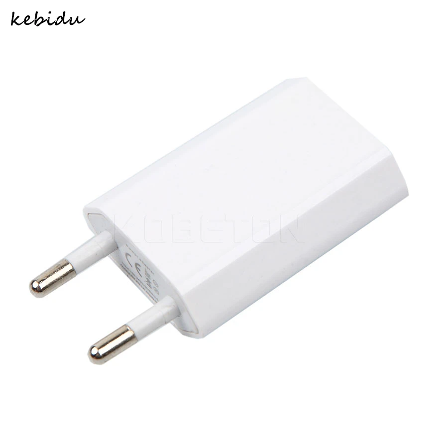 Сетевое зарядное устройство kebidu с USB портом и вилкой для ЕС США адаптер питания