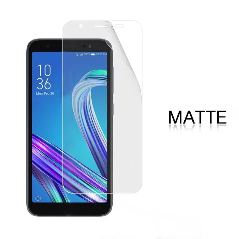 Антибликовая матовая пленка для Asus Zenfone Live L1 ZA550KL 5 45 in HD прозрачная глянцевая