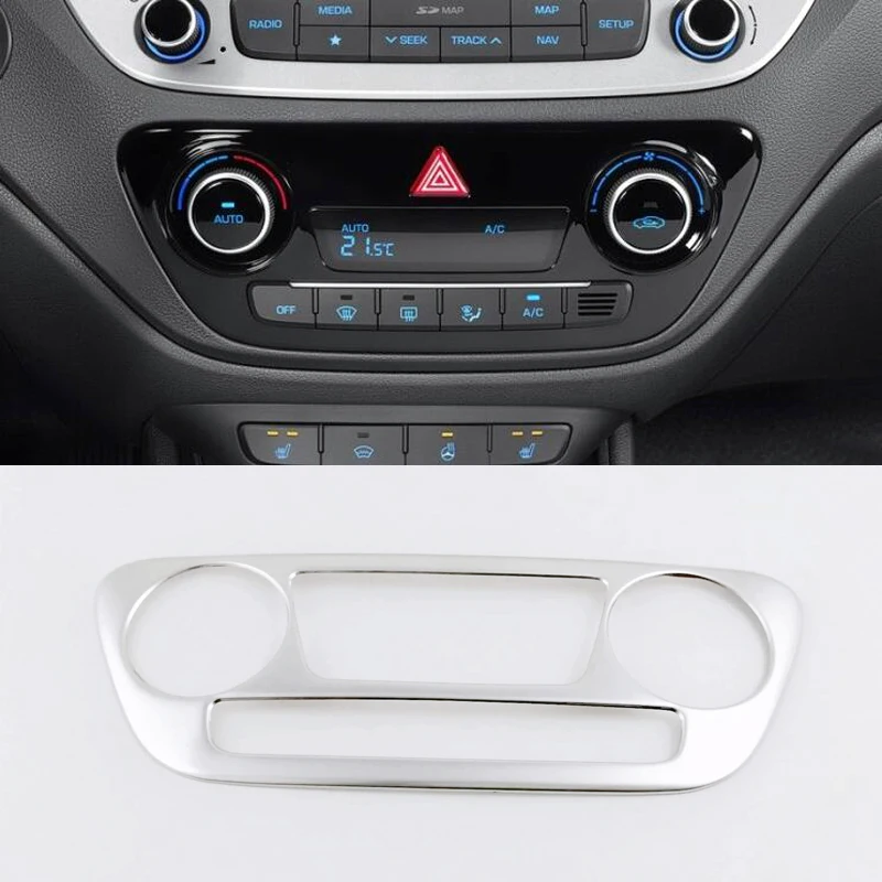 Автомобильный Стайлинг из нержавеющей стали внутреннее состояние воздуха