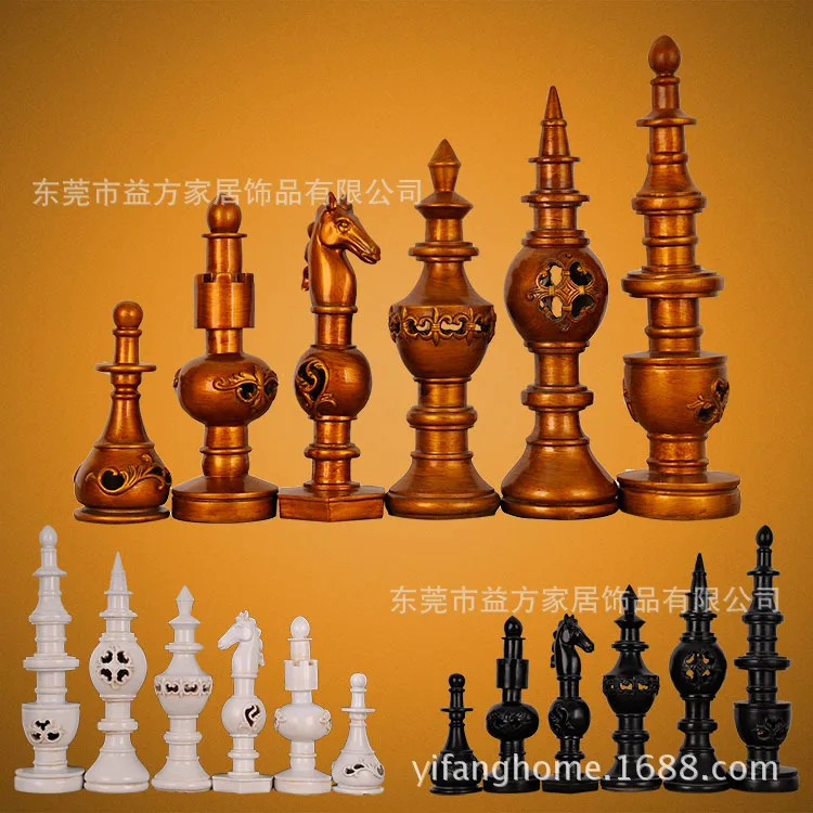 

Europe and home decorations ornaments trumpet chess clubs housewarming gift ornaments gift boutique hotel