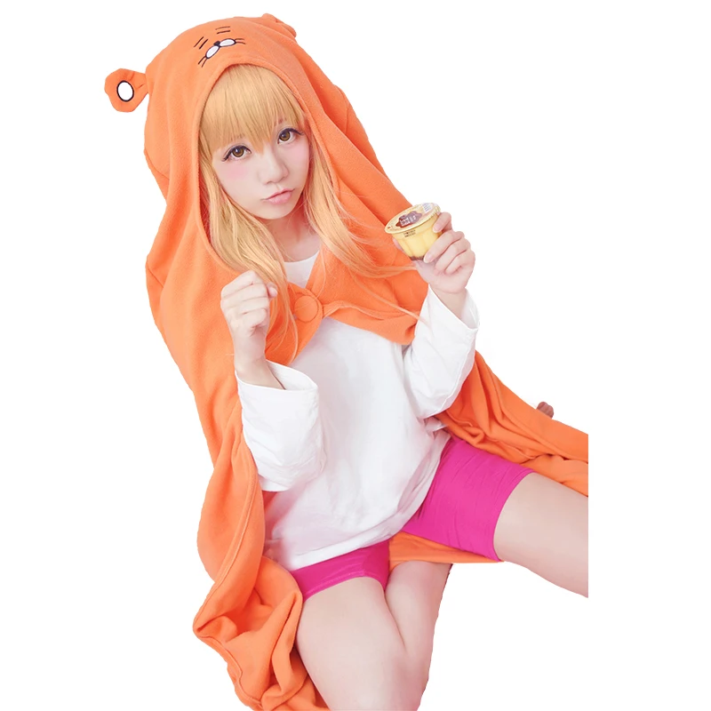 HSIU Umaru Doma из Himouto! chan Костюмы для Косплея плащ Рубашка Узкие брюки парик Костюм на