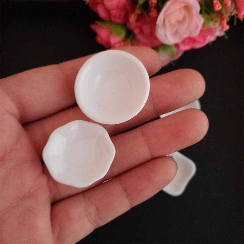 18 шт./компл. Милая Мини тарелка для чашек домашний декор сделай сам детские