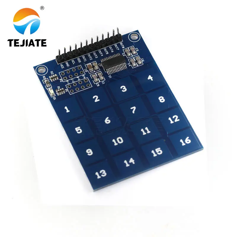 16 способ XD 62B TTP229 емкостной сенсорный выключатель цифровой сенсор IC модуль плата