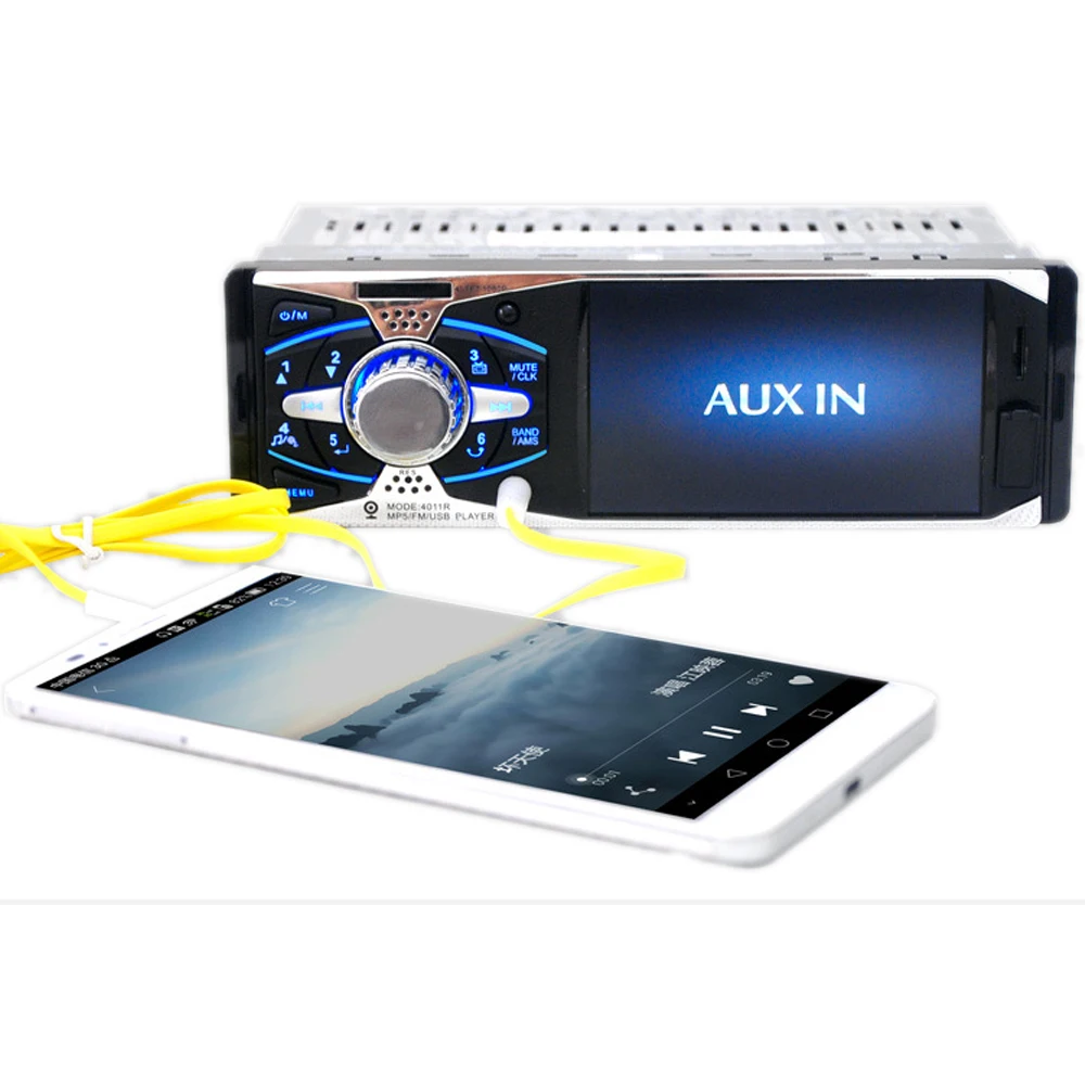 Mirror Link MP3/MP5/FM USB SD AUX Rearview In-Dash +Camera Head Unit 4.1&quotTFT HD 1Din Car Radio Stereo for Android | Автомобили и