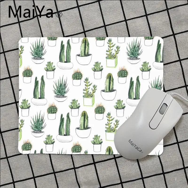 Игровой коврик для мыши Maiya с изображением кактуса | Компьютеры и офис