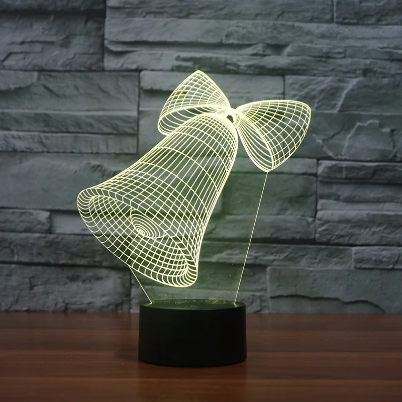

Acrylic Atmosphere Table led Lamp Novelty And Unique Ring Electronic Gift 3d Light Fixtures Kids Room Led Kids Lights Lamps