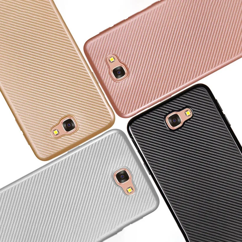 Carbone Fiber Silicone Case For Samsung Galaxy J8 J6 Plus J7 J5 J4 Prime J3 J2 Pro Core ACE 2018 2017 J1 Mini Cover |