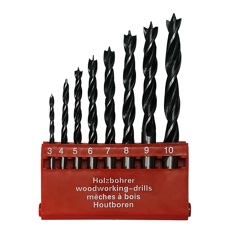

8pcs 3-10mm Electric Drill houtboren Hole Grooving Drill Saw Carpenter Woodworking drill Tools