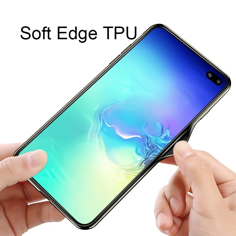 Гальваническое стекло чехол для samsung Galaxy S10 Lite Plus Note8 S8 S9 Note9 Роскошный покрытый