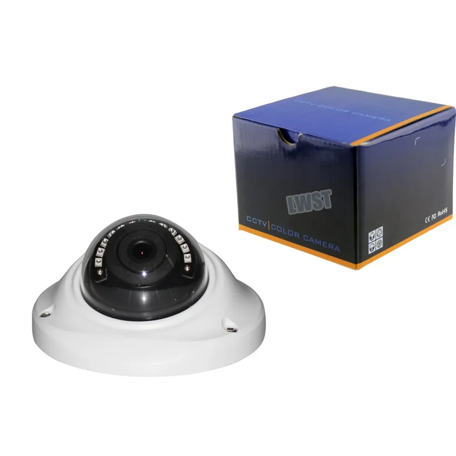 LWST новые мини ИК купольная Камера АНТИВАНДАЛЬ & всепогодный IP66 2MP IP Full HD 1080p IPC HI3516C +