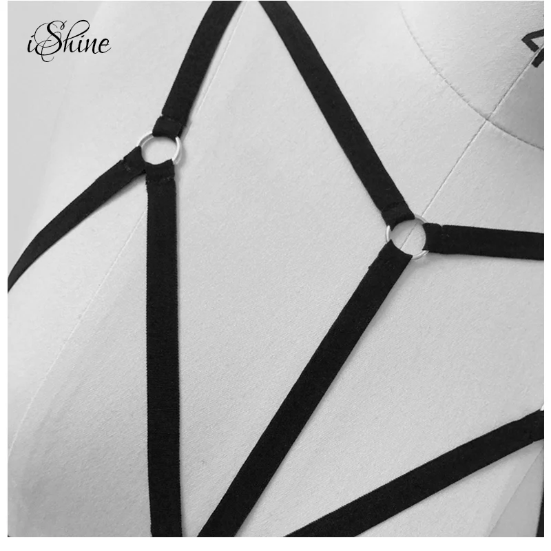 Сексуальные женские с завязками бюстгальтеры высокие эластичные Нейлоновые