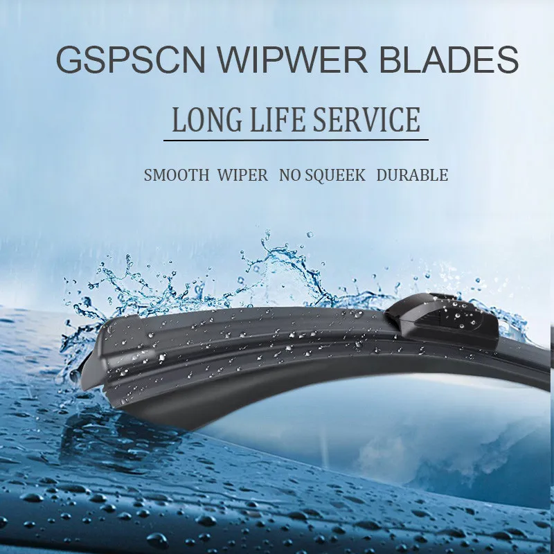 Гибридные щетки стеклоочистителя GSPSCN для KIA Rio DC / JB/UB подходят крючков с 2000 по 2017