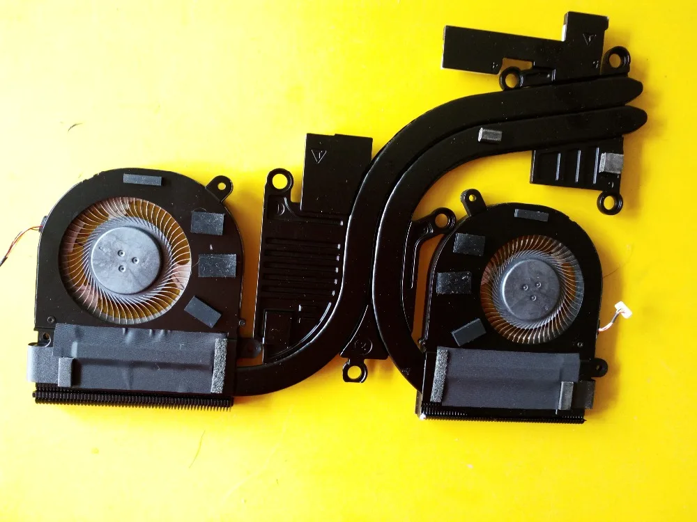 Совершенно новый вентилятор охлаждения процессора левый и правый с радиатором