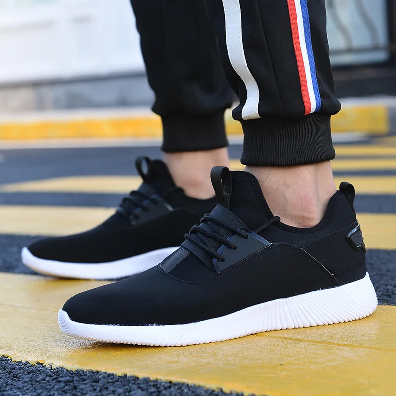 Men's Breathable Soft Black Casual Shoes Male Adult Chaussure Homme Tenis Masculino Adulto Zapatos Calzado Hombre 5 | Обувь