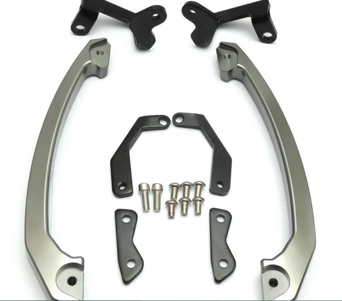 MT-07 FZ-07 07 ЧПУ сзади поручни пассажира ручной бар железнодорожный Ручка для Yamaha MT07