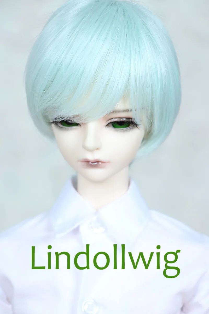 1/3 BJD парик Pullip Dal DD SD Dollfie кукла 8-9 дюймов короткий мята | Игрушки и хобби