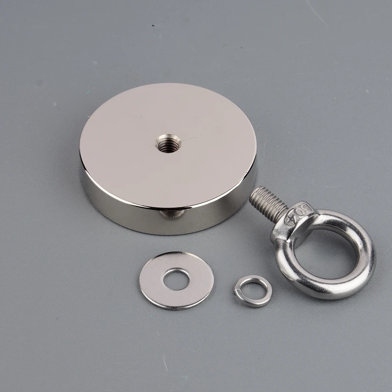Сверхмощный неодимовый магнит 300 кг мощный спасательный рыболовный магнитное