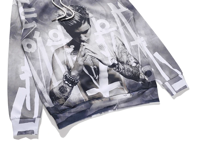 Mr. BaoLong фирменные толстовки Для мужчин Забавный принт кофты хип-хоп Стиль уличной