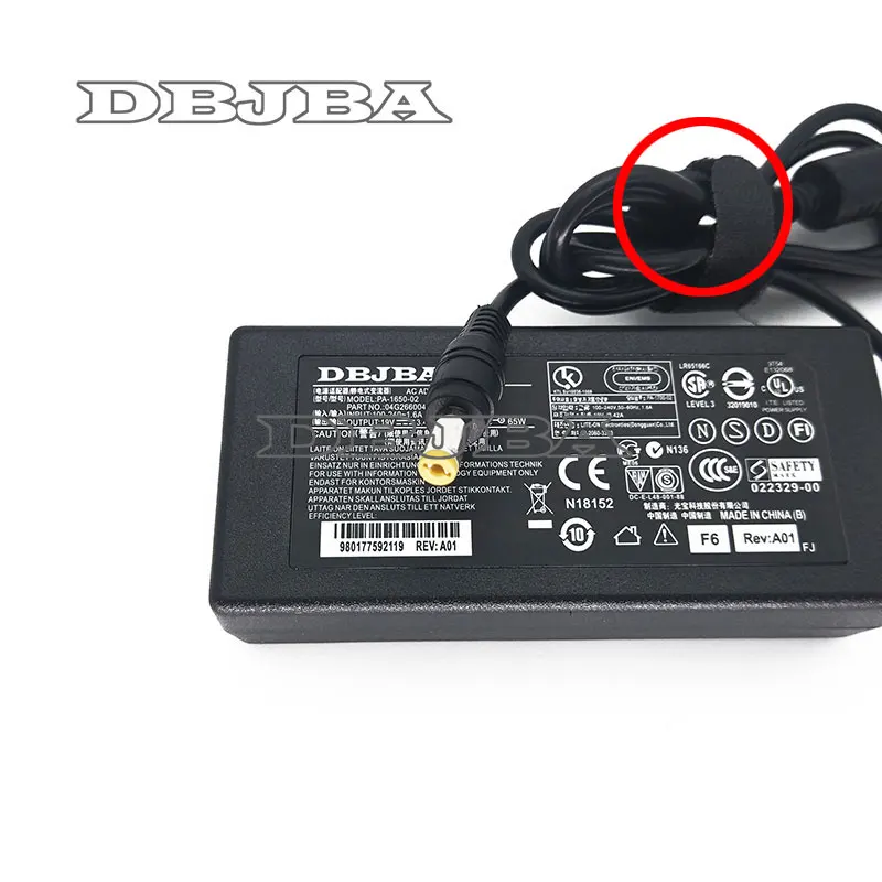 Фото Адаптер переменного тока для ноутбука Acer Aspire 5536-5142 5602WLMi 5536-5224 5536-5411 5536-5663 5536-5872 5536-5883 5538 Зарядное устройство №5